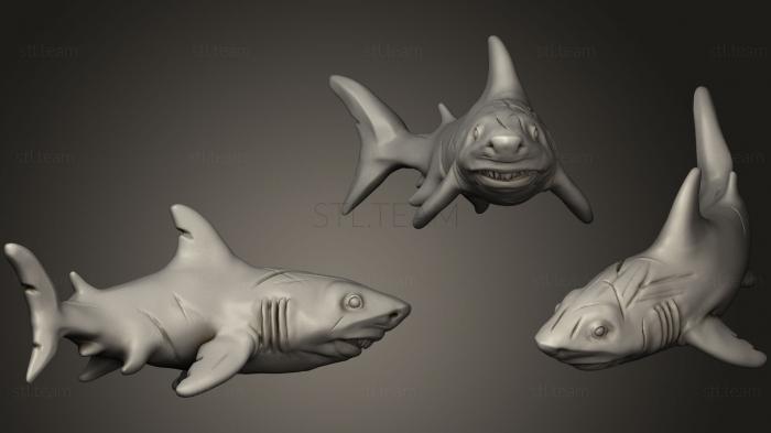 Статуэтки животных Shark1